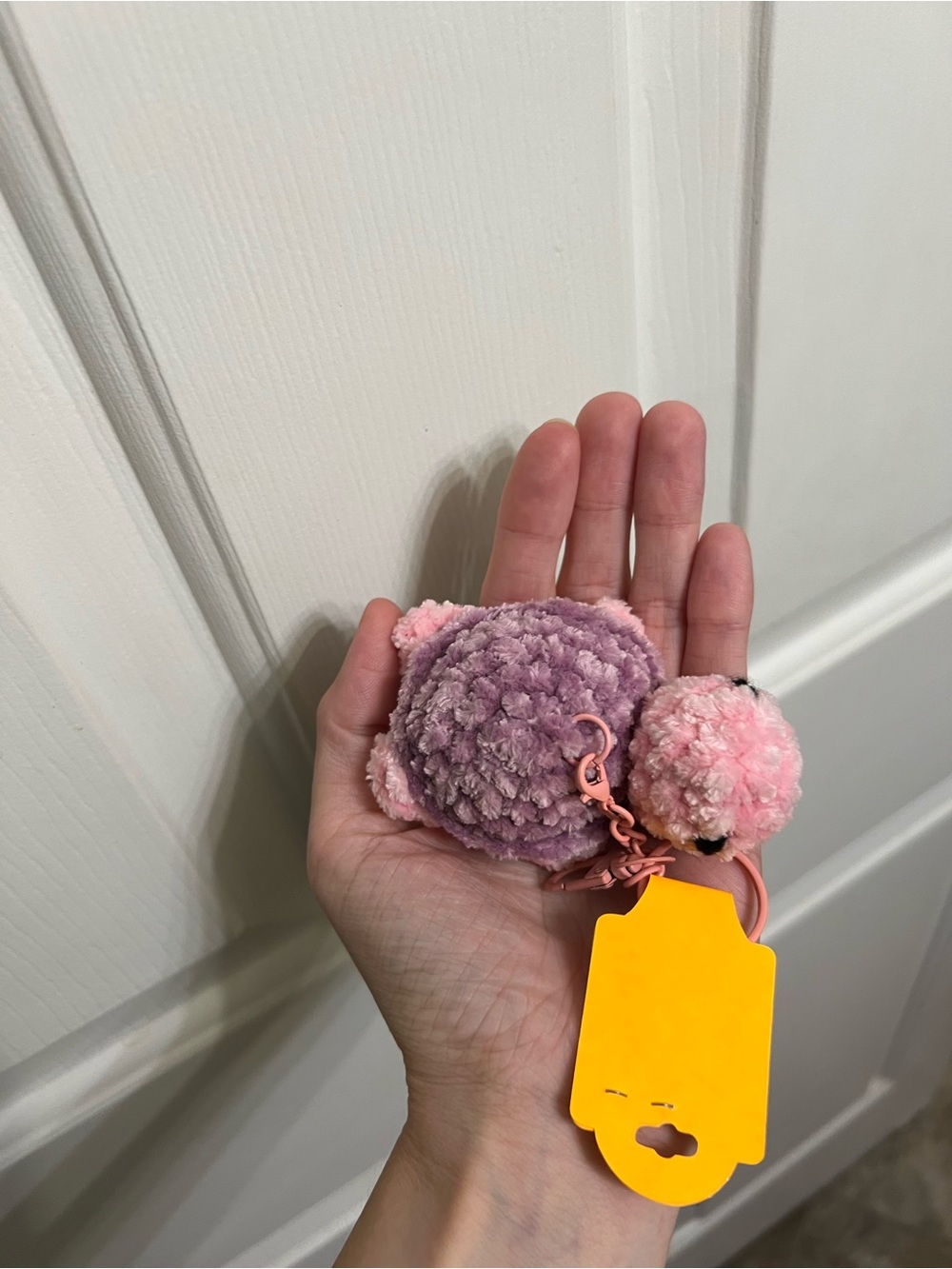 Little Crocheted Turtle Keychain - Picture 5 of 6